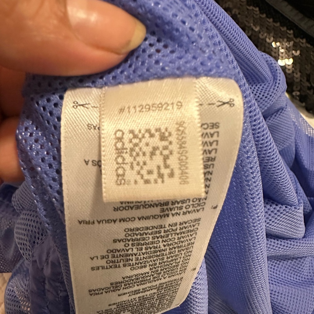 adidas Women's Royal Blue Utility Jacket - Picture 15 of 16